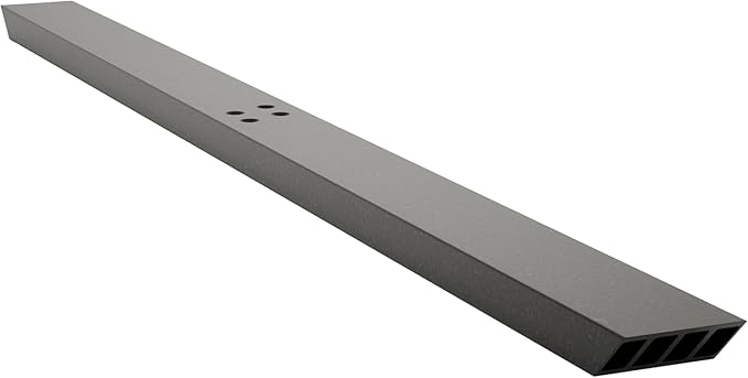 Heavy Duty 10 Inch Flat Wall Countertop Support Bracket in American Made Ribbed Aluminum, for countertop Support, Kitchen Island Brackets Outdoor Bars, Commercial Spaces, Home Renovations