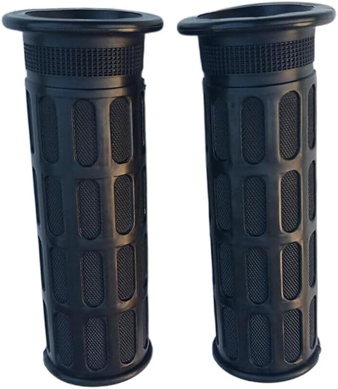 2 Rubber Non- Handlebar Grips for Wheelbarrow, Wheelbarrow Handle Grips Replacement, Tractors, Mowers
