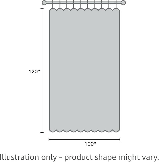 BGment Beige Sliding Door Curtain 120 Inch Long - Wide Room Darkening Room Divider Curtain for Bedroom Privacy Themral Insulated Grommet Room Separator Drape, 1 Panel, 100 X 120