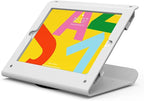 Tablet Stand for Desk Compatible with 10.2" iPad 7 8 9, All Metal, 360 Swivel Base, Anti Theft Tablet Retail Stand - BSC102WT