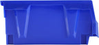 VEVOR Plastic Stackable Storage Bins 12 Pack (11 x 5 x 5-Inch), Hanging Storage Organizer Bins, Heavy Duty Stacking Containers for Closet, Garage, Office, Home, Pantry or Small Parts Organization
