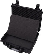 PP Portable Flight Case, Lockable Tool Box for Transportation Travelling, Protective Equipment Case, 16"x13"x6.9", -286