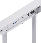 Displays2go 43 in Digital Kiosk, Touch Screen Kiosk with Angled 20pt IR Display and Android 11 OS - Android Kiosk for Retail, Wayfinding, Education (DK043TLW)