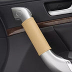 Grab Handle Cover, Soft Handle Protector, Grip Gloves, PU Leather Material, Interior Accessories for Most Cars, 2Pcs