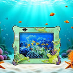 6x8 Inch Sea Turtle Resin Picture Frame - Ocean-Themed Tabletop Photo Display with Turtle Figurine, Feng Shui Lucky Wealth Home Decor, Beach & Marine Art Gallery Decor