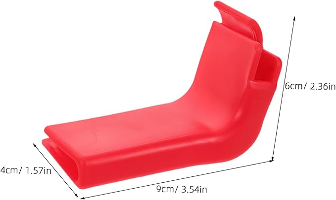 BESPORTBLE Supermarket Cart Safety Strip Front Bumper Protector Plastic Corner Guard Strip Impact Absorbing Tool Replacement for Shopping Cart Edge
