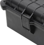 PP Portable Flight Case, Lockable Tool Box for Transportation Travelling, Protective Equipment Case, 20.5"x15.7"x7.5", -285