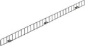 10 Pcs 36" * 3" Black Retail Gondola Shelf Front Wire Fence Guard Rail - Display Enhancer for Retail Stores, Sturdy Shelf Guardrail