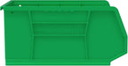 Akro-Mils 30250 AkroBins Plastic Storage Bins, Space-Saving Stackable Bins for Garage, Pantry, Craft Organization, 15-Inch x 16-Inch x 7-Inch, Green, 6-Pack