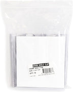 SmartSign Shelf Clip Label Holder | 1.125" x 6" Clear Plastic, for 1" Thick Shelves, Pack of 10