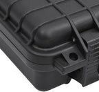 PP Portable Flight Case, Lockable Tool Box for Transportation Travelling, Protective Equipment Case, 11.8"x8.7"x3.9", -280