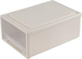 13 Quarts Stackable Plastic Storage Drawers, 1 Pack Storage Drawer Units