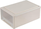 13 Quarts Stackable Plastic Storage Drawers, 1 Pack Storage Drawer Units