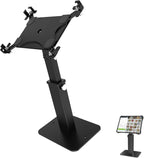 AntiTheft Rotating Tablets Kiosk Stand 8.3" 13.4" Height Heavy Duty Aluminum Steel Base Compatible 9.7" 13" Devices Heavy Duty Pad Stand for Retail
