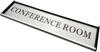 Personalized Name Plate for Door or Wall, 2 x 8 inch Custom Office Aluminum Door Name Plates with Two Lines Custom Text, Office Gifts for Coworkers Boss Teacher, Employee Appreciation Gifts