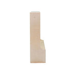 Factory Direct Partners 13139-NT Birch 4-Section Coat Locker with Bench, Storage Cubbies and Coat Hooks - Natural