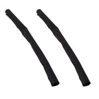 2Pcs Baby Stroller Armrest Protective Cover, Replacement Foam Handle Cover Pushchair Handle Covers Waterproof, Pushchair Handlebar Sleeve Toddler Pram Bumper Handle Warmer Gloves Cover Magnet Closure