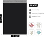 Metronic 1000Pack Black Poly Mailers 10x13, Bulk Shipping Bags Envelopes with Self Adhesive, Waterproof and Tear-Proof Packaging Bag Postal Bags for Small Business