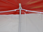 TentandTable 20' x 30' Premium Canopy Tent, Red/White, Outdoor Pole Tent, 60-120 Person Capacity for Parties, Weddings, Events, Commercial and Residential Use, Large Heavy Duty Vinyl Canopy Tents