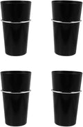 jojofuny 4 Sets Pegboard Hooks and Cups Kit with Strong Bearing Capacity Rust-Resistant Steel and Plastic Pegboard Accessories for Workshop Workbench Storage and Craft Organization