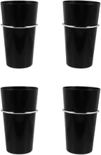 jojofuny 4 Sets Pegboard Hooks and Cups Kit with Strong Bearing Capacity Rust-Resistant Steel and Plastic Pegboard Accessories for Workshop Workbench Storage and Craft Organization