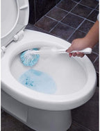 Fuller Brush Toilet Bowl Cleaner Brush – Antimicrobial Toilet Swab with Soft Non-Scratch Head, Long Handle, Deep Cleaning Under Rim (Pack of 2)