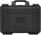 PP Portable Flight Case, Lockable Tool Box for Transportation Travelling, Protective Equipment Case, 18.5"x14.2"x7.1", -283