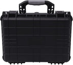 PP Portable Flight Case, Lockable Tool Box for Transportation Travelling, Protective Equipment Case, 16"x13"x6.9", -286