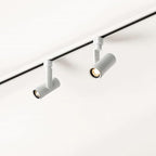 mirrea 5-Color Zoomable LED Track Lighting Heads H-Type Dimmable, 13.5W White Ceiling Fixtures for Room, Modern Accent Light, 2700-5000K Adjustable, Beam Angle 24°-60°, CRI90+, Pack of 6