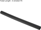 uxcell Foam Tubing for Handle Grip Support,13mm(1/2") ID 23mm(0.91") OD 0.3 Meter/1ft Length Black