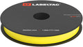LabelTac 4 and Pro Model Indoor/Outdoor Rack Label Supply 0.5" x 150' Hi-Vis Yellow