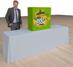 Vispronet Pop-Up Tension Fabric Trade Show Display Booth Frames (2.5ft x 2.5ft)