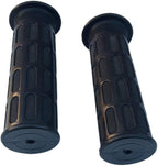 2Pcs Rubber Nonslip Handlebar Grips Bike Handle Grips Rubber Mountain Bike Handlebar for Wheelbarrow, Tractors, Mowers