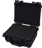 PP Portable Flight Case, Lockable Tool Box for Transportation Travelling, Protective Equipment Case, 13.8"x11.6"x5.9", -287