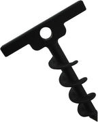 Rustproof Garden Screw Anchors with Spirals Corrosions Ground Stakes for Landscape Backpacking Playgrounds Canopies Greenhouses Screw Stakes