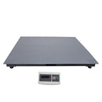 1-5T Industrial Floor Scale Heavy Duty Pallet Scales(4.92ft*4.92ft) Pallet Floor Scale with Smart Digital Indicator for Warehouse Shipping, Commercial Weighing 100-240V