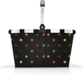reisenthel carrybag dots - Sturdy shopping basket with plenty of storage space and practical inner pocket - Elegant and water-repellent design