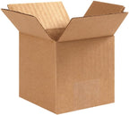 Secure Seal - 50 Pack of 4x4x4 Corrugated Cardboard Packing Shipping Mailing Moving Carton Boxes