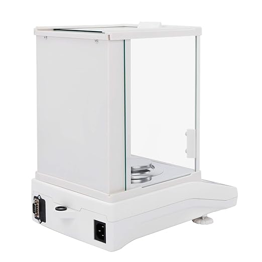 U.S. Solid 1mg Precision Balance, 1000g x 0.001g Analytical Lab Scale with RS232 Interface, Parts Counting, Percentage Weighing, Precise Measurement, g/mg/ct/oz for Scientific Use, Jewelry