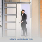 Eclisse Pocket Door Systems Galvanized Steel Frame Kit (2x4 Wall) (24" x 80")