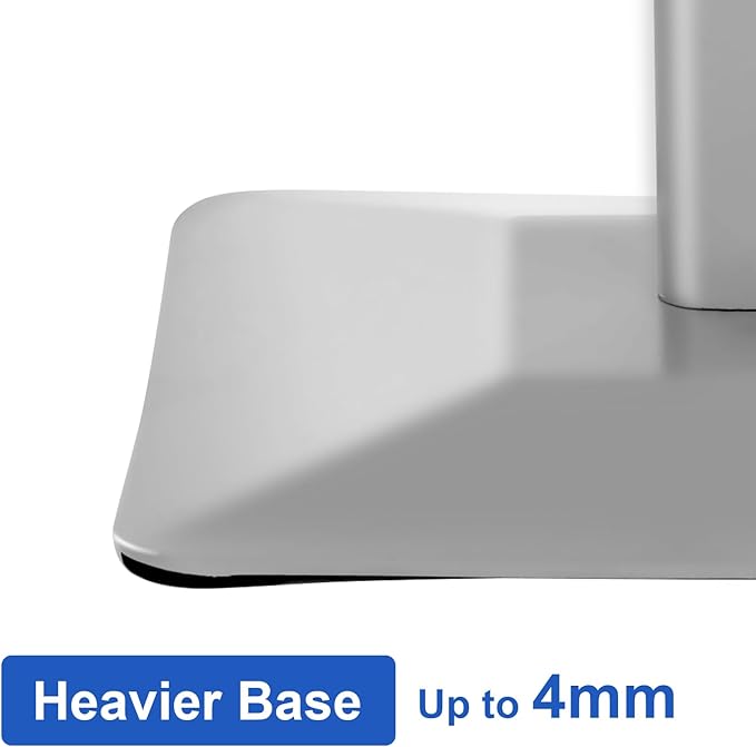 YIYO Sign Stand Poster Stand，adjustable heavy duty pedestal Sign Holder Floor Stand，acrylic frame floor signage standing for display menu11*17 inch，Silver (acrylic frame 11*17 Sliver)