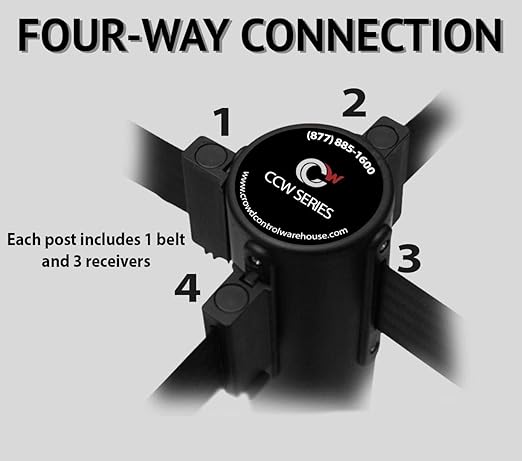 Montour Line WM115 Wall Mounted Retractable Belt Barrier with Standard Belt End, Fixed Mount, Polished Stainless Steel Casing (13 ft Light Green Belt)