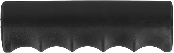 2 Pcs Rubber Wheelbarrow Handle Grips for 22-30mm Round Tubes, Non Slip Heavy Duty Replacement Wheelbarrow Handles, Garden Cart Handle Covers, Anti Skid and Shock Absorption(118 x 25mm)