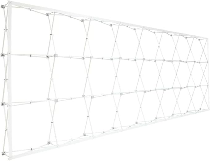 Custom Fabric Pop Up Straight Display, Trade Show Display Backdrop Booth, Hook and Loop Step and Repeat Backdrop for Trade Show Backdrops (Graphic Only, 20ftx10ft)