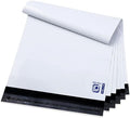 POLYSELLS 200 Pack 10x13 Inch Poly Mailers Shipping Envelopes, Strong Adhesive Sealing, Waterproof, and Tear-resistant Postal Mailing Bags for Clothing, Books, and Accessories White