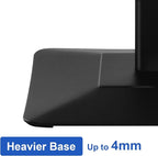 YIYO Sign Stand Poster Stand，adjustable heavy duty pedestal Sign Holder Floor Stand，acrylic frame floor signage standing for display menu 8.5*11 inch，Black (acrylic frame 8.5*11 Black)