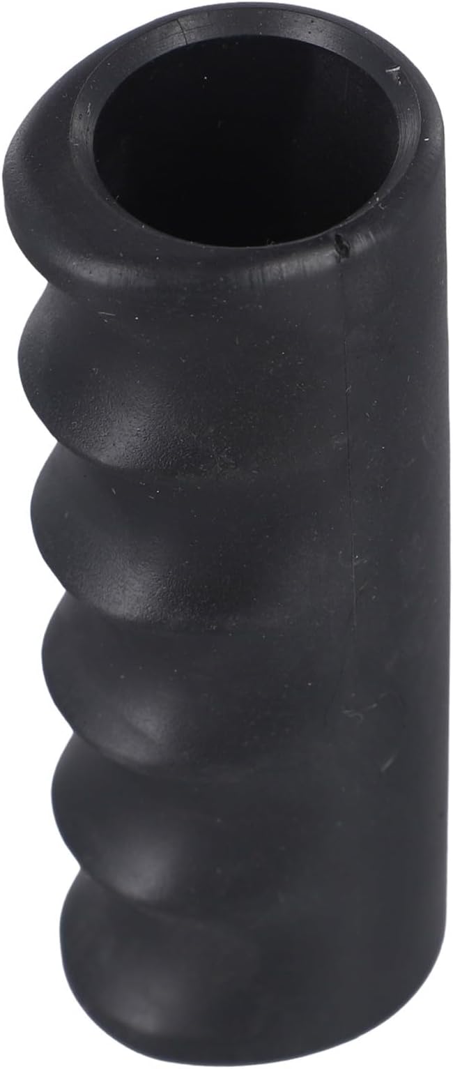 2Pcs Rubber Handle Cover Wheelbarrow Rubber Non-Slip Ergonomic Weatherproof Round Handle Grip Covers For Garden Carts(118 x 29mm)