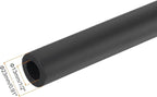 uxcell Foam Tubing for Handle Grip Support,13mm(1/2") ID 23mm(0.91") OD 0.3 Meter/1ft Length Black