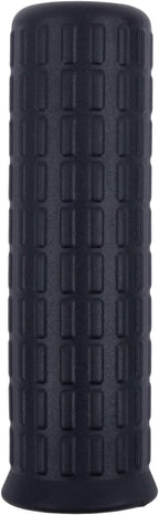 2Pcs Wheelbarrow Rubber Handles Replacement, Anti-slip Handle Grip Covers Weatherproof Handles Non-Slip Round Tubes for Garden Carts(122x30mm Black)