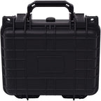 PP Portable Flight Case, Lockable Tool Box for Transportation Travelling, Protective Equipment Case, 10.6"x9.7"x4.9", -288